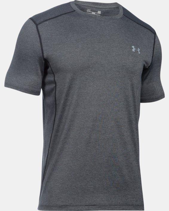 Men's UA Raid Short Sleeve T-Shirt, Gray, pdpMainDesktop image number 7